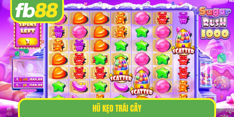 Hũ kẹo trái cây
