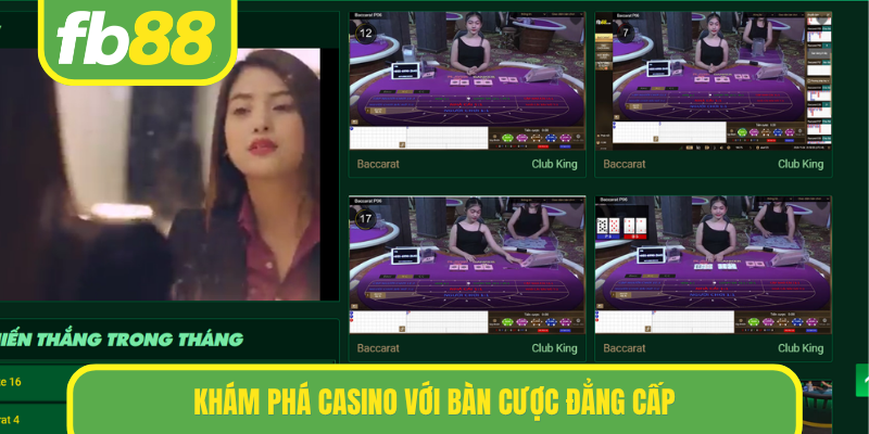 Khám phá casino với bàn cược đẳng cấp